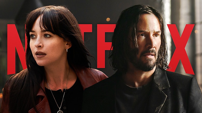 Dakota Johnson and Keanu Reeves Netflix