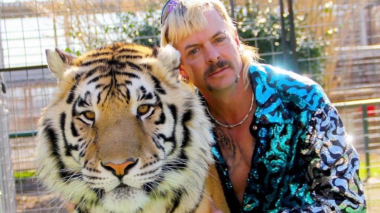 Joe Exotic and tiger