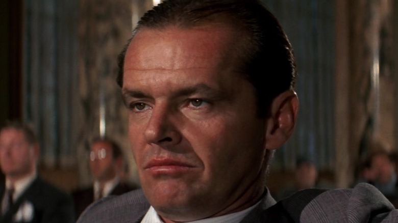 Jack Nicholson looking bored