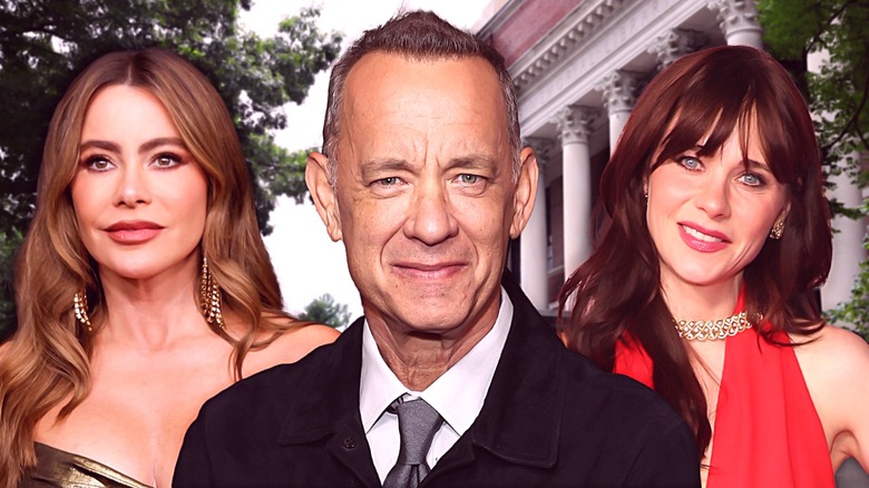 Tom Hanks, Zooey Deschanel, and Sofia Vergara