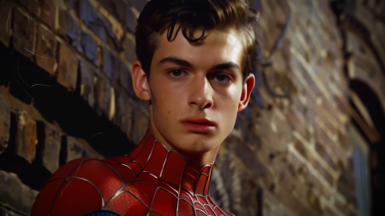 Peter Parker intense