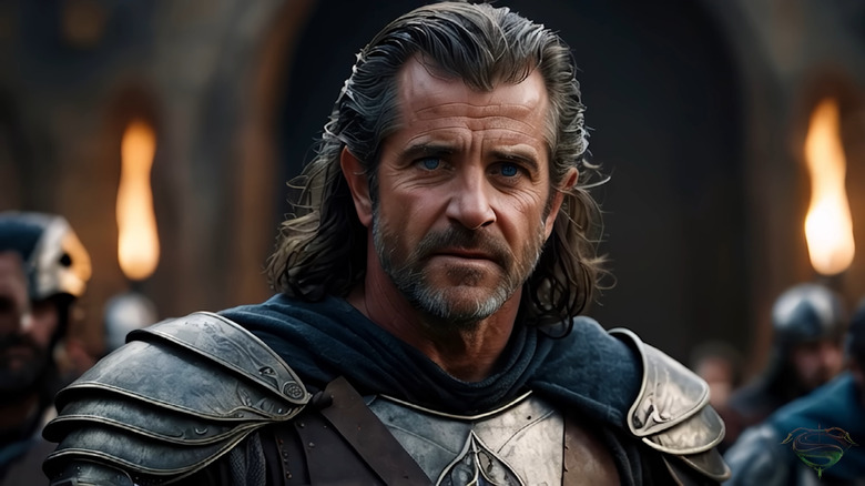 Mel Gibson as Aragorn
