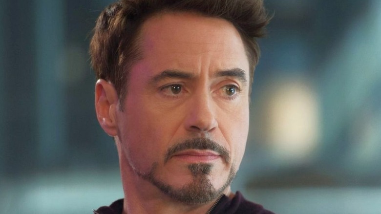 Robert Downey Jr. looking concerned
