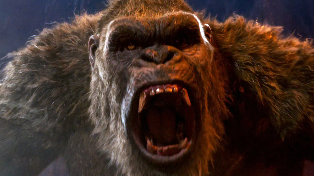 Kong screams with rage