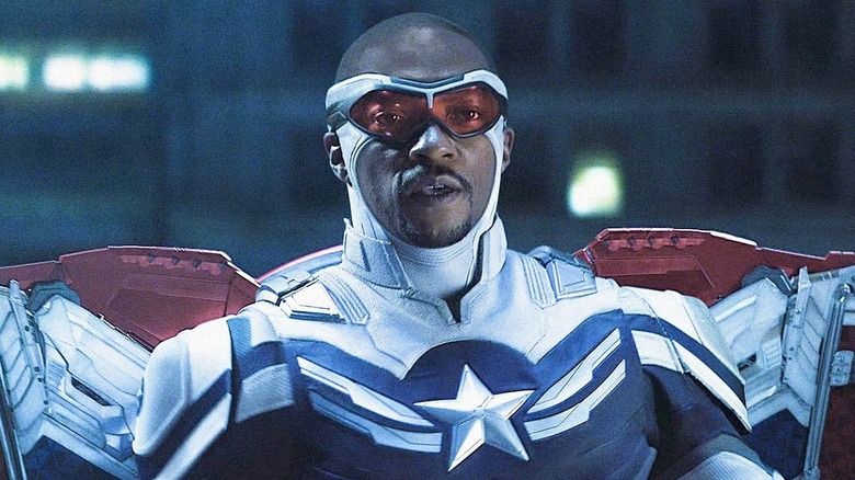Captain America in uniform
