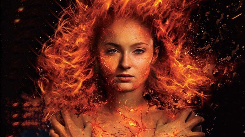 Sophie Turner as Phoenix in promotional art
