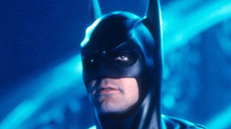George Clooney Batman looking up