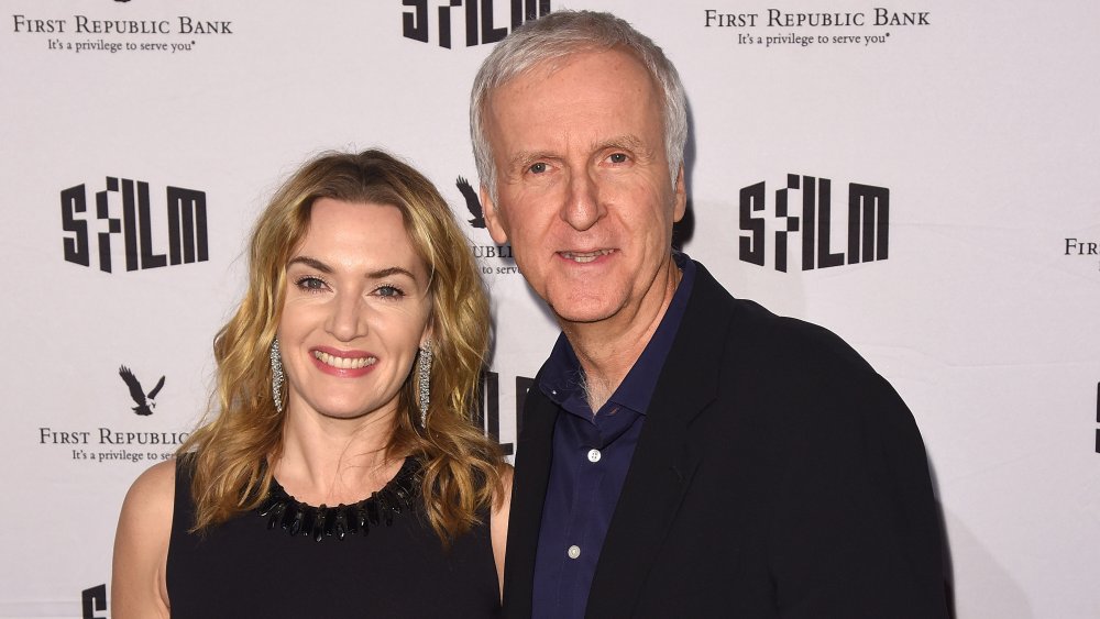 Kate Winslet and director James Cameron