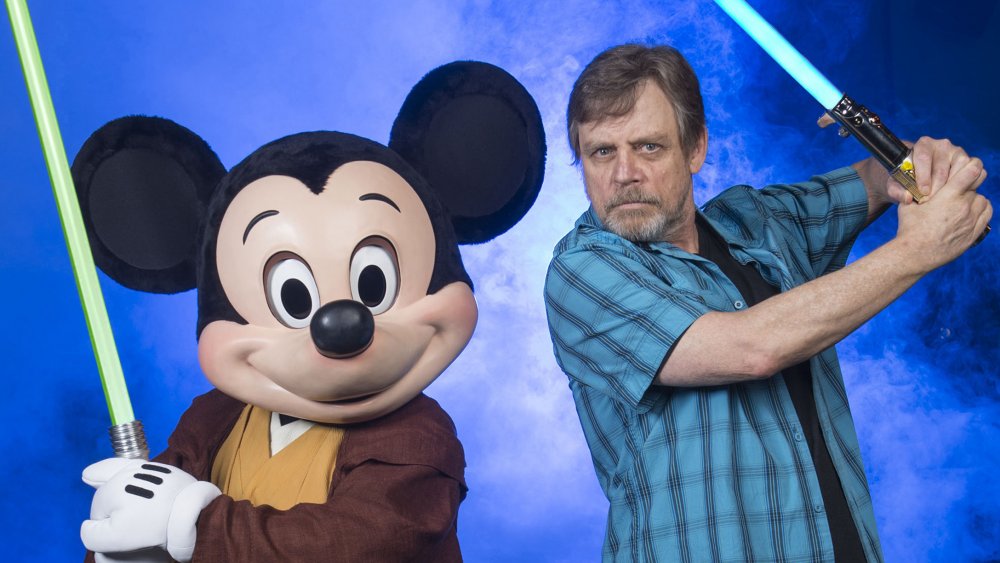 Mickey Mouse Mark Hamill Star Wars