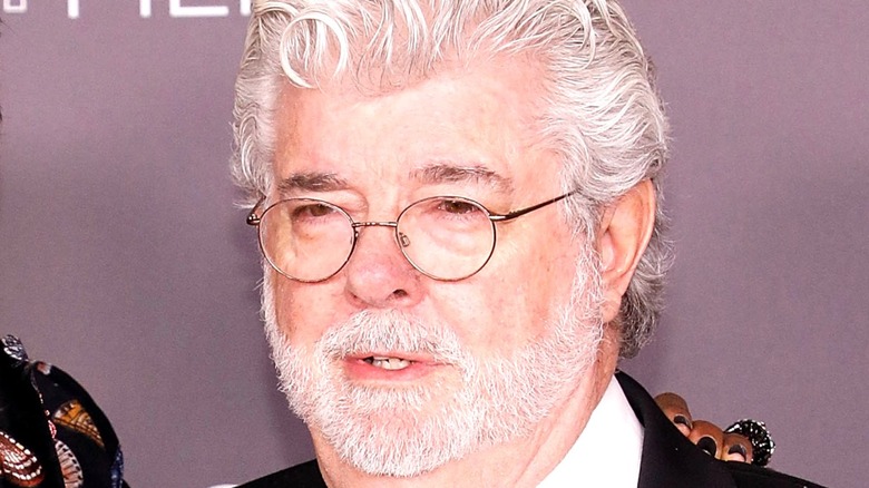 Close-up of George Lucas