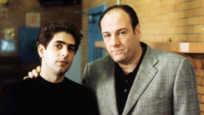 Christopher Moltisanti and Tony Soprano 