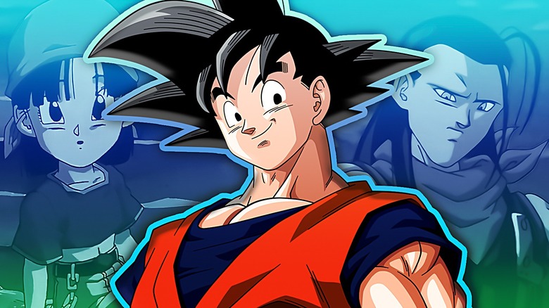 Goku with Pan and Super 17
