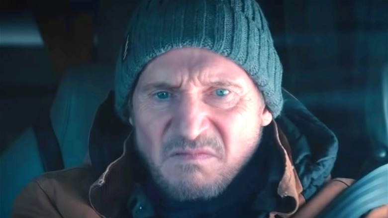 Liam Neeson as Mike in The Ice Road