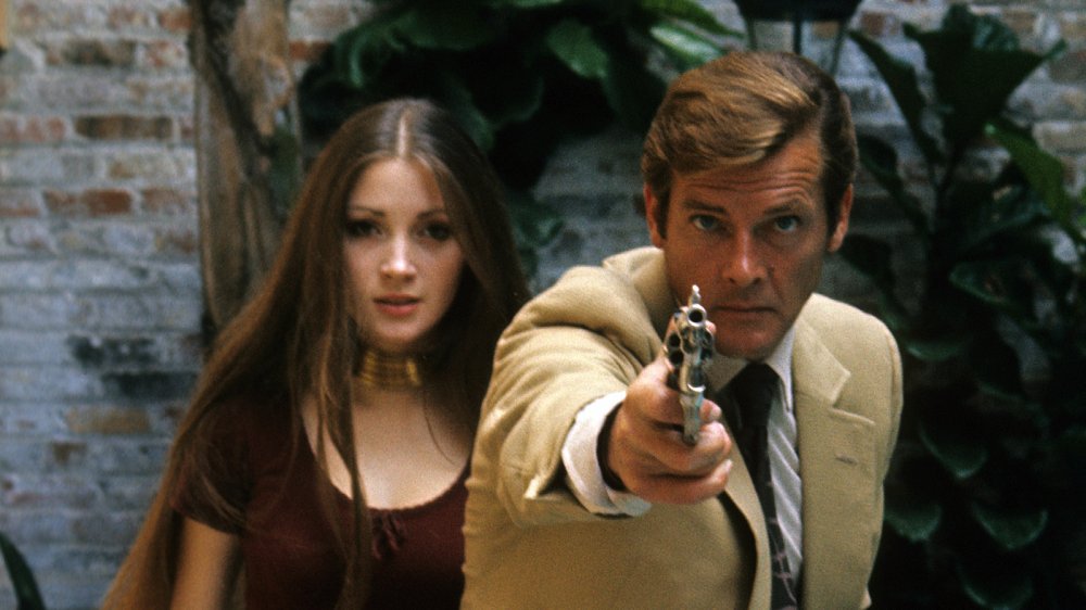 Jane Seymour and Roger Moore in Live and Let Die
