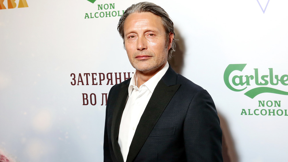Mads Mikkelsen at a premiere event for Arctic