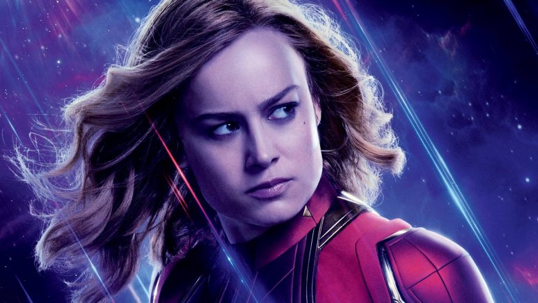 Brie Larson Captain Marvel Avengers Endgame poster