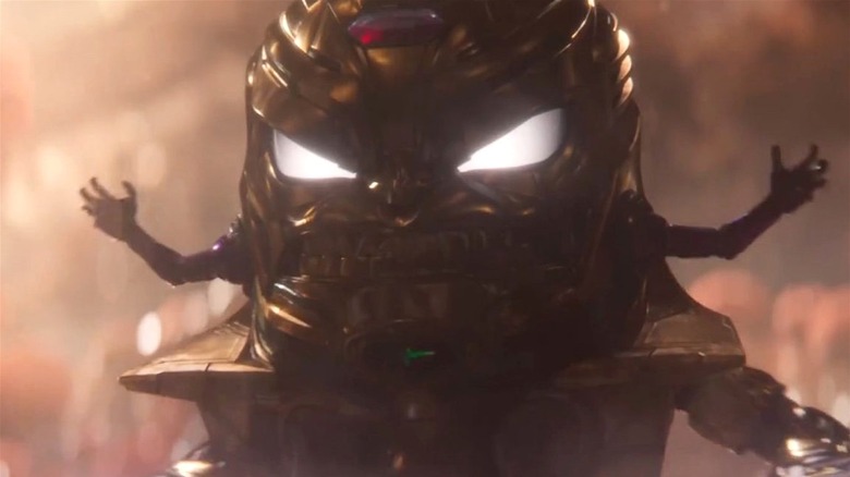 MODOK frowning in Ant-Man and the Wasp: Quantumania