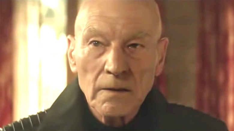 Star Trek Picard Concerned Face