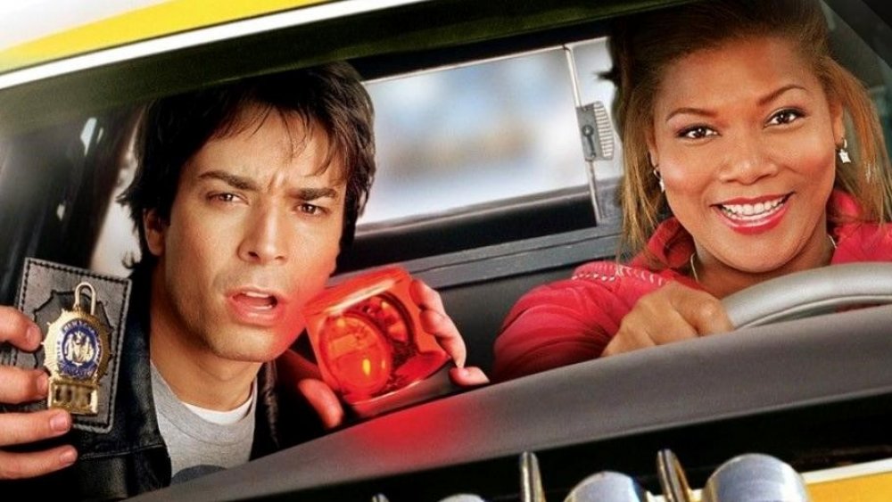 Jimmy Fallon and Queen Latifah in Taxi