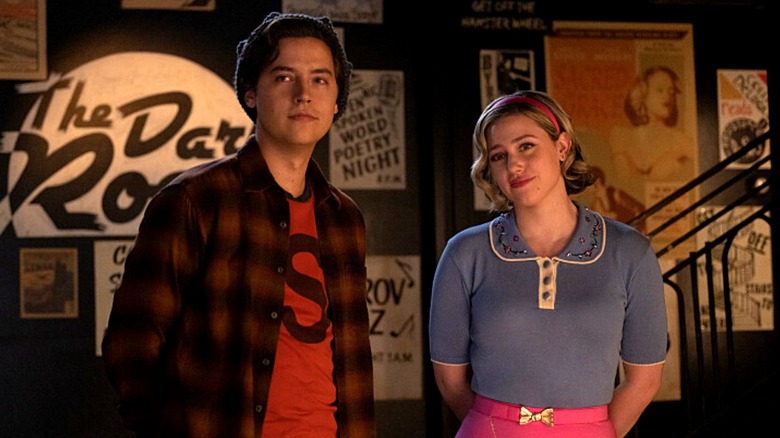 Jughead and Betty standing next to each other