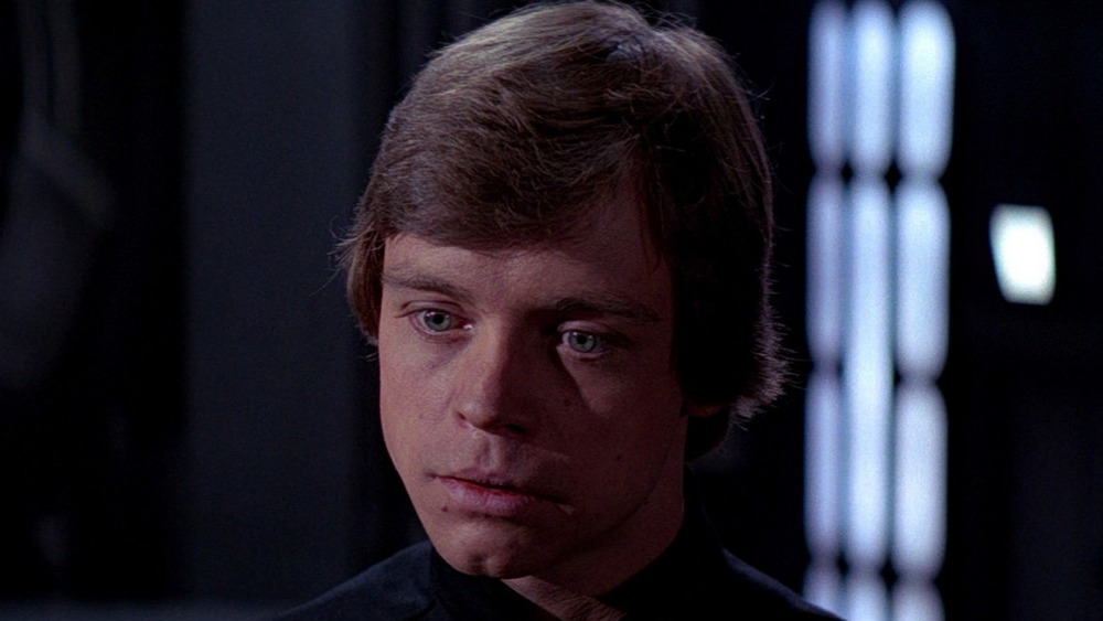 Luke Skywalker stares