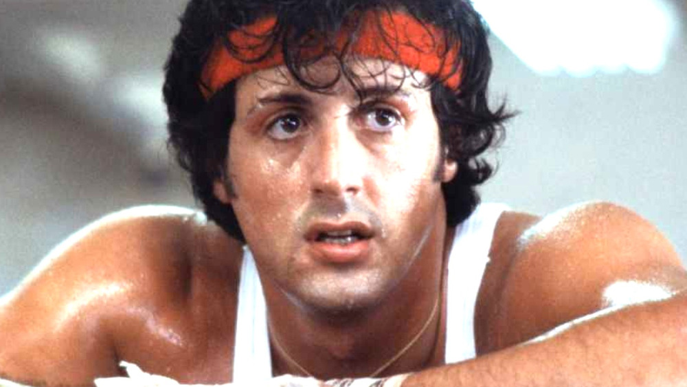 Sylvester Stallone Rocky Balboa red headband