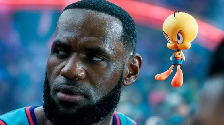 LeBron James in "Space Jam: A New Legacy"
