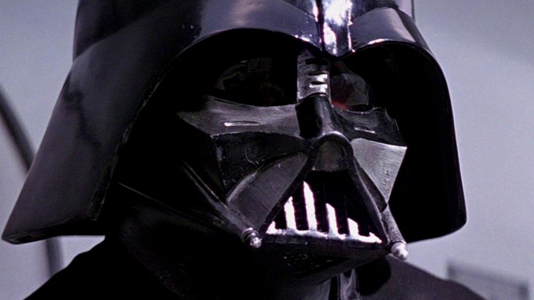 Darth Vader glaring