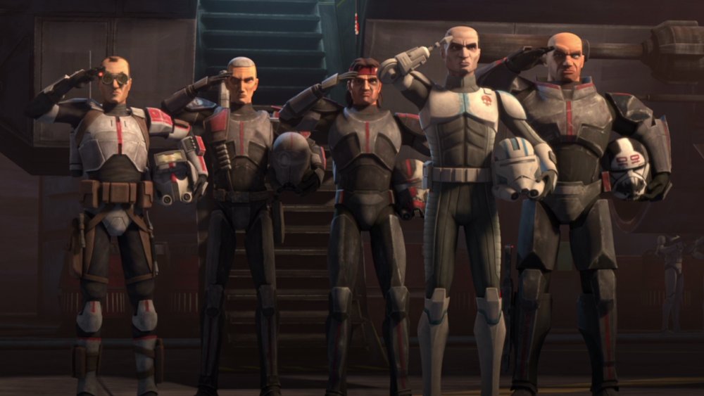 Echo and the Bad Batch, as seen on Star Wars: The Clone Wars