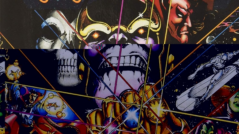 Infinity Gauntlet cover art