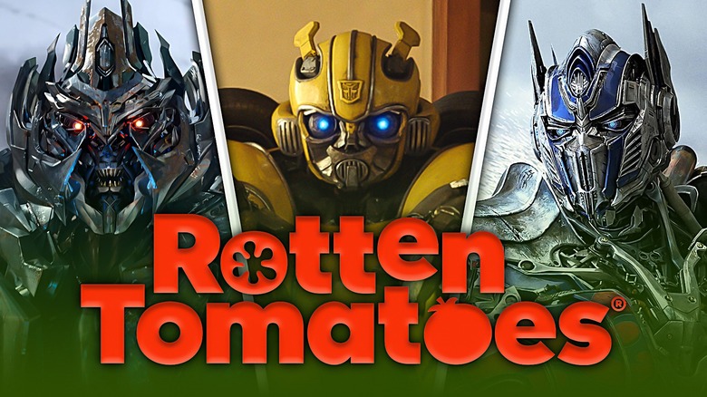 Transformers Rotten Tomatoes composite image