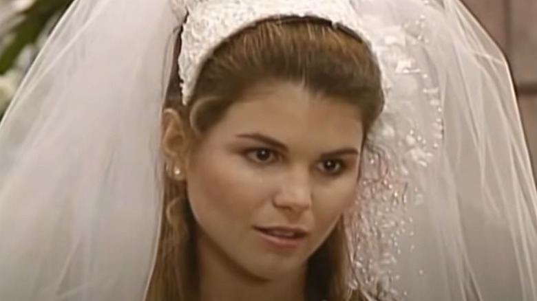 Aunt Becky crying wedding