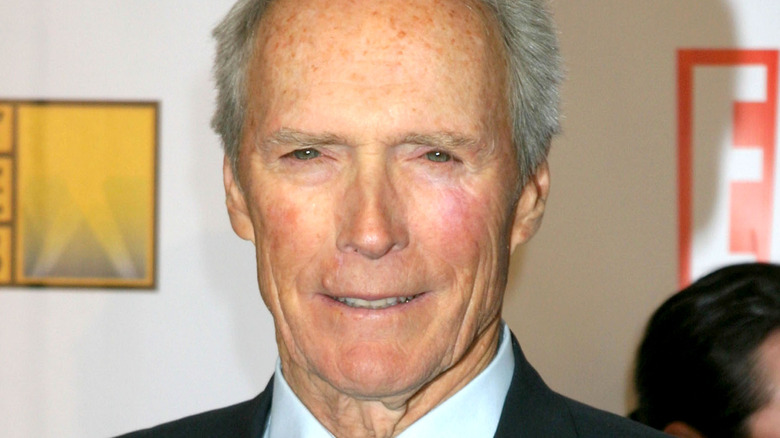 Clint Eastwood posing for camera