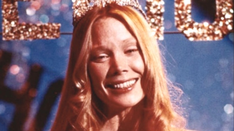 Carrie as prom queen