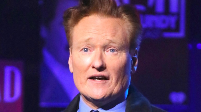  Conan O'Brien talking