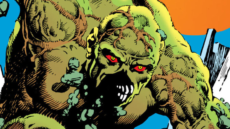 Swamp Thing on the cover of "Swamp Thing Vol 1 #13"