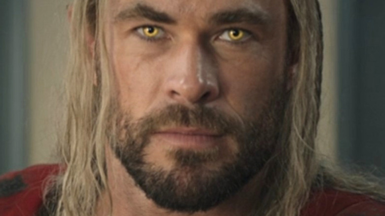 Thor with gold eyes