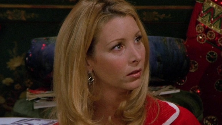 Phoebe looking shocked in Friends