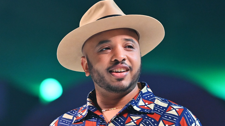 Justin Simien smiling