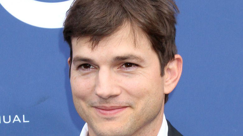 Ashton Kutcher at a movie premiere