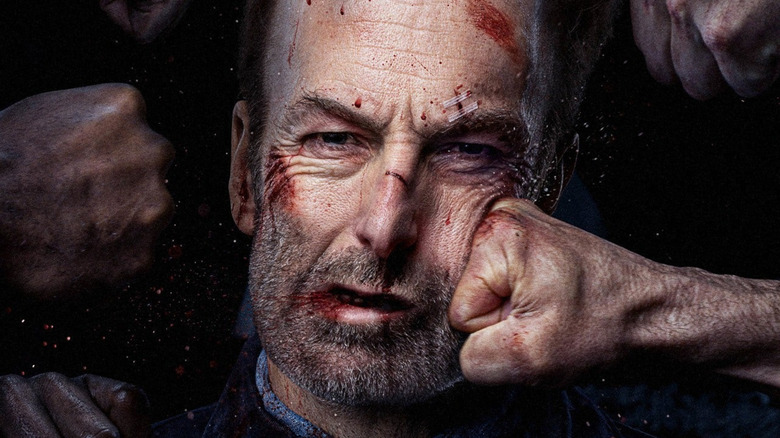 Bob Odenkirk punched in the face Nobody