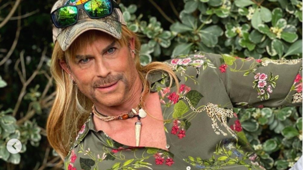 Rob Lowe as Joe Exotic from Tiger King