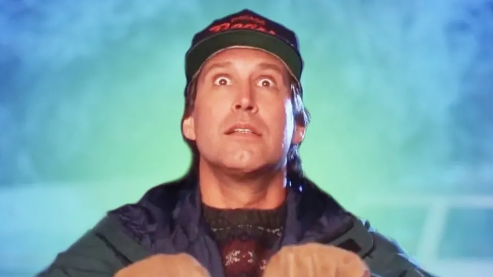 Chevy Chase  as Clark Griswold in National Lampoon's Christmas Vacation