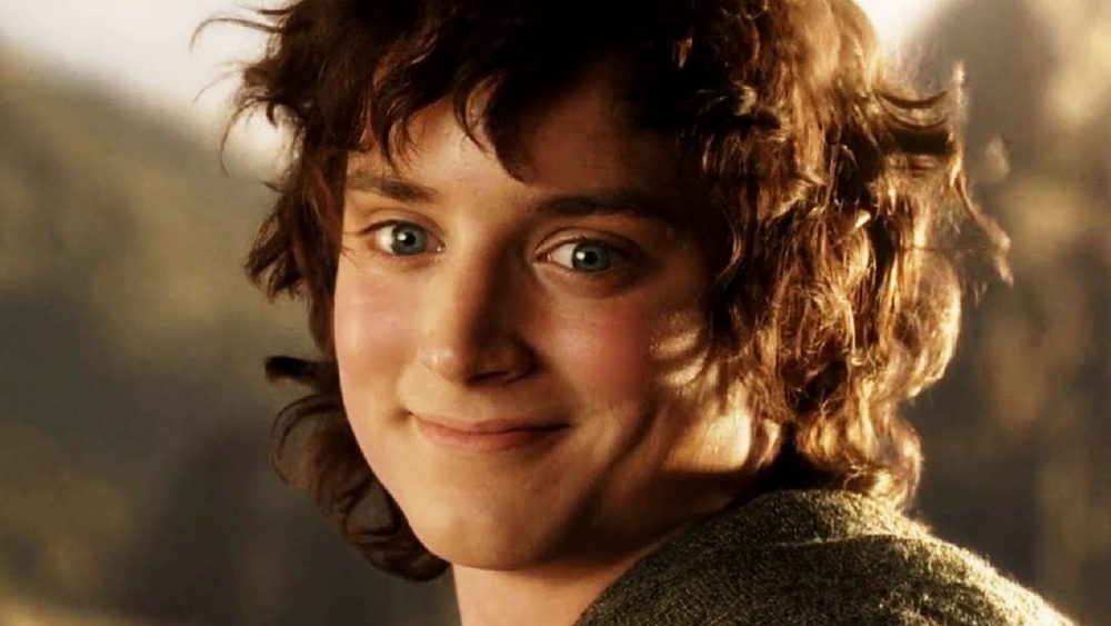 Frodo smiling
