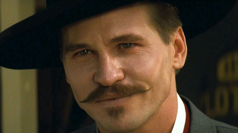 Val Kilmer playing Doc Holliday