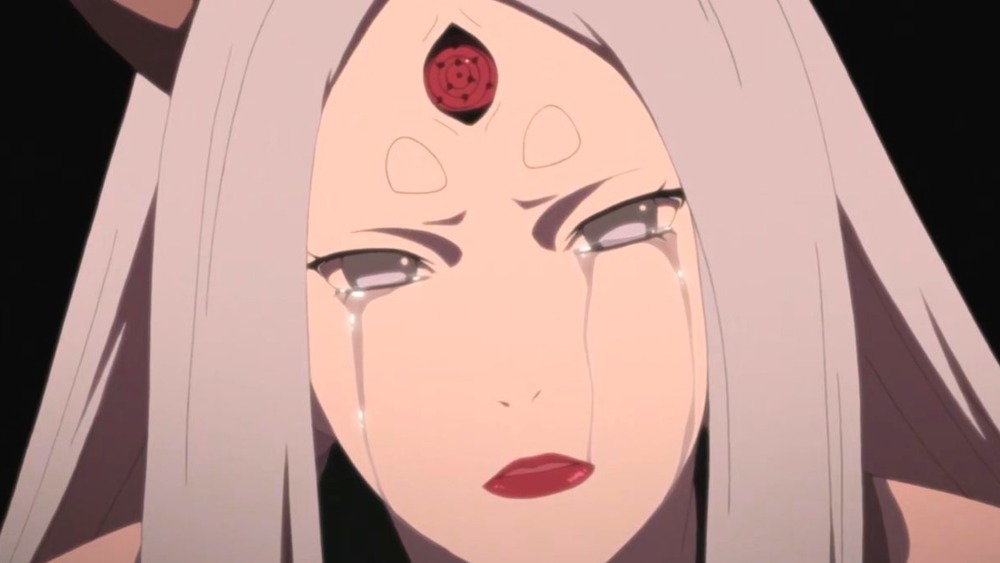 Kaguya Crying in Naruto