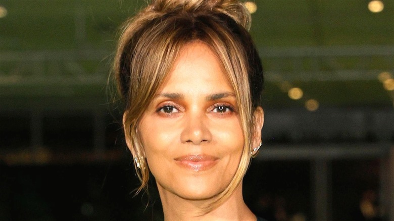 Halle Berry smiling