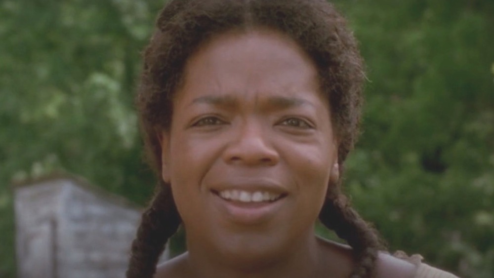 Oprah Winfrey in a scene from Beloved