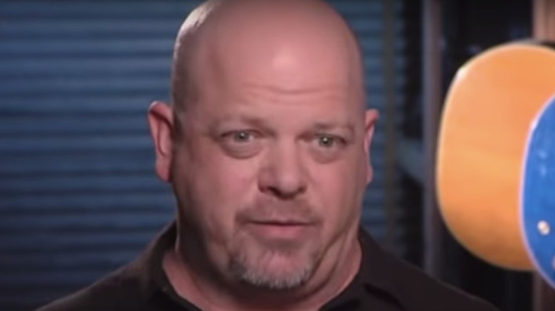 Rick Harrison looking serious
