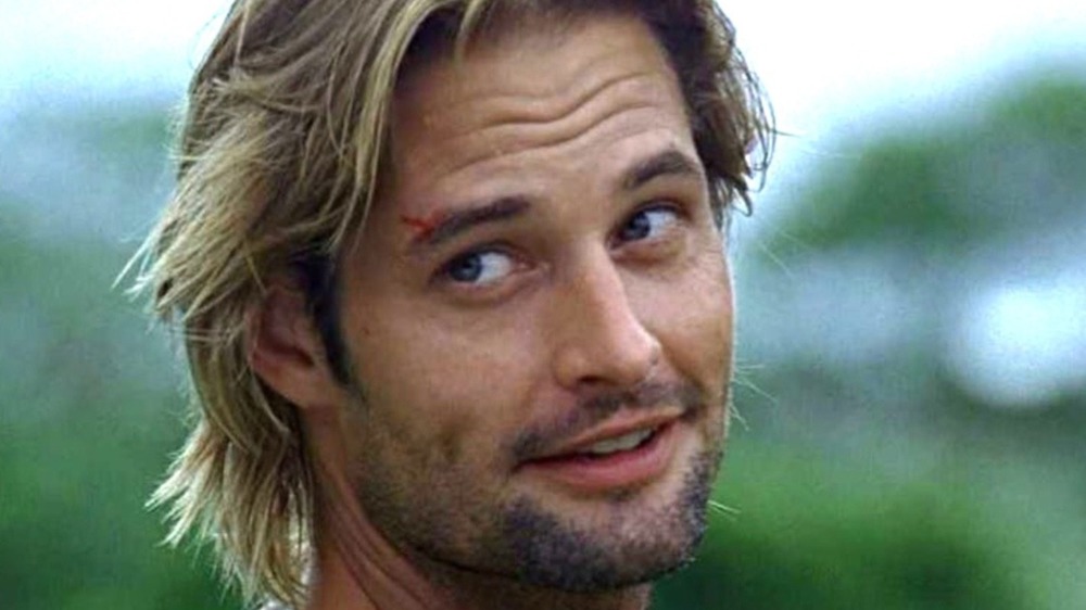 Actor Josh Holloway smiling as Sawyer Lost